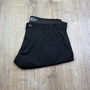 Grayson & Dunn Mens Black Golf Performance Stretch Flat Front Shorts Size 38